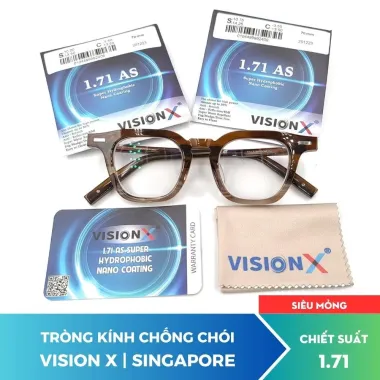 Tròng kính siêu mỏng VisionX 1.71 AS