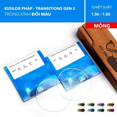 Đa Tròng Chống Ánh Sáng Xanh Blue Uv Essentials Active Essilor