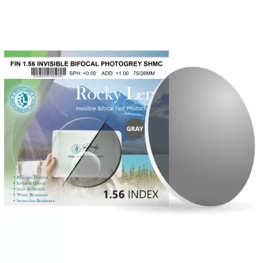 1.56 Invisible Hai Tròng Đổi Màu Lọc Ánh Sáng Xanh