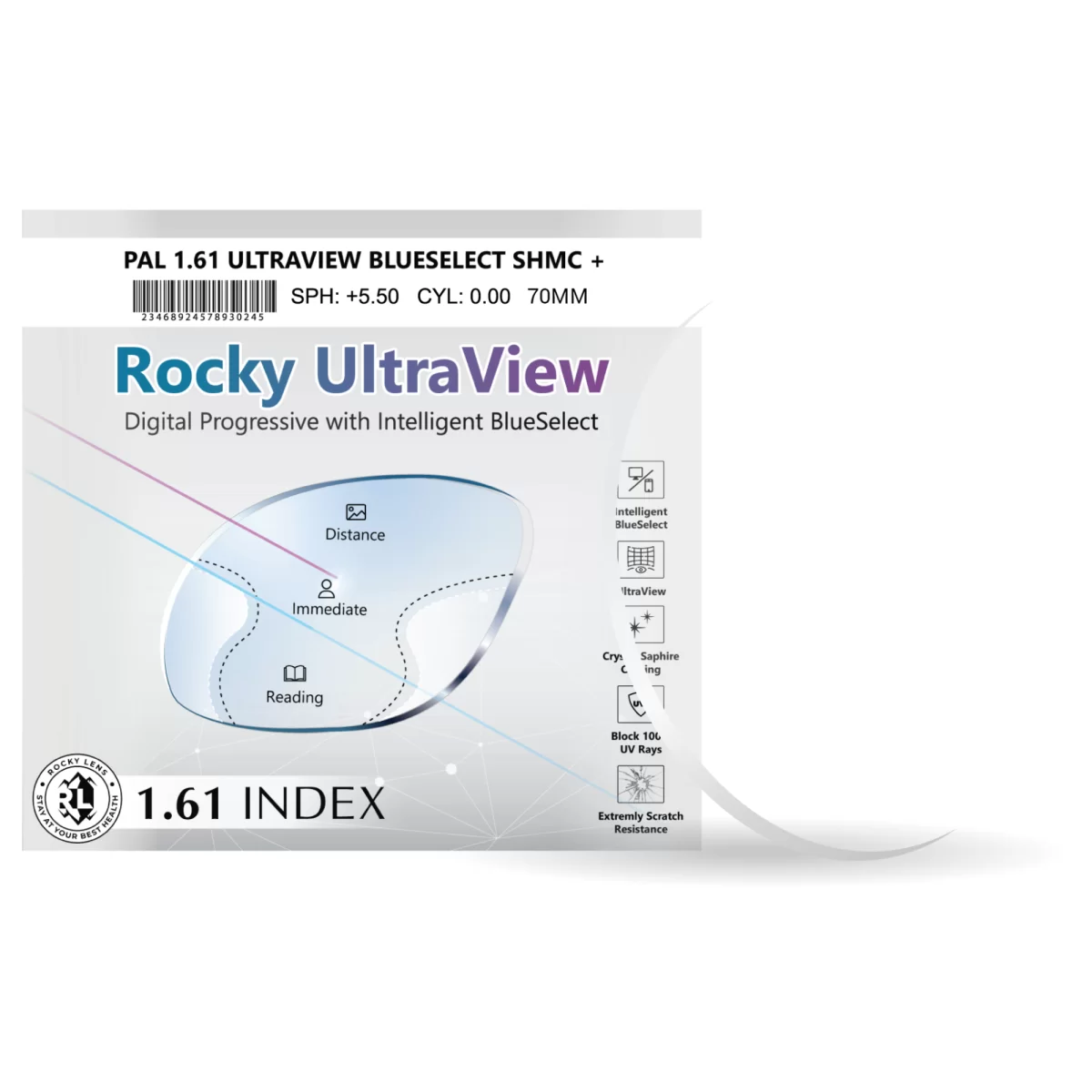 1.61 Đa tròng Ultraview