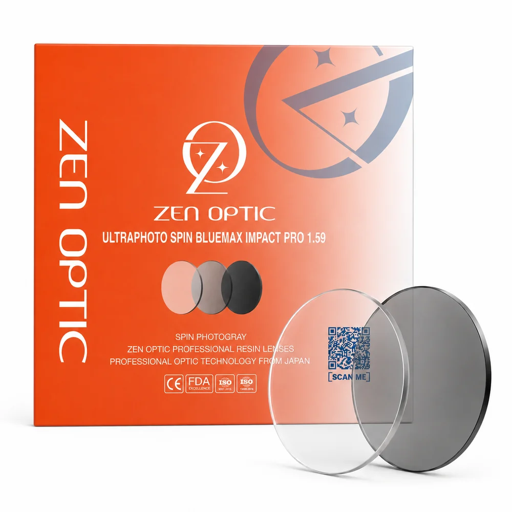 Tròng Kính Đổi Màu Zen Optic Ultraphoto Spin Impact Pro 1.59 – Chính Hãng